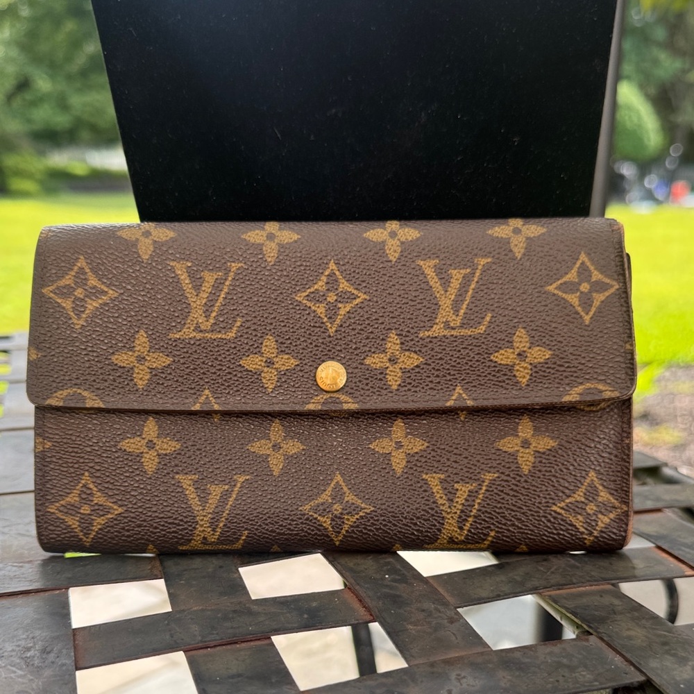 Louis Vuitton Brown Monogram Continental Wallet